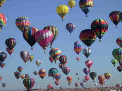 Balloon Festival in Albuquerque