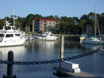 Boats at Hilton Head